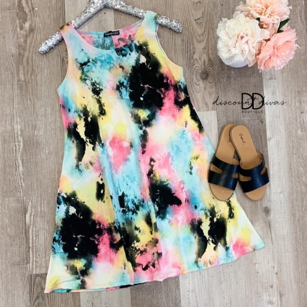 Tie Dye Dress (Medium)